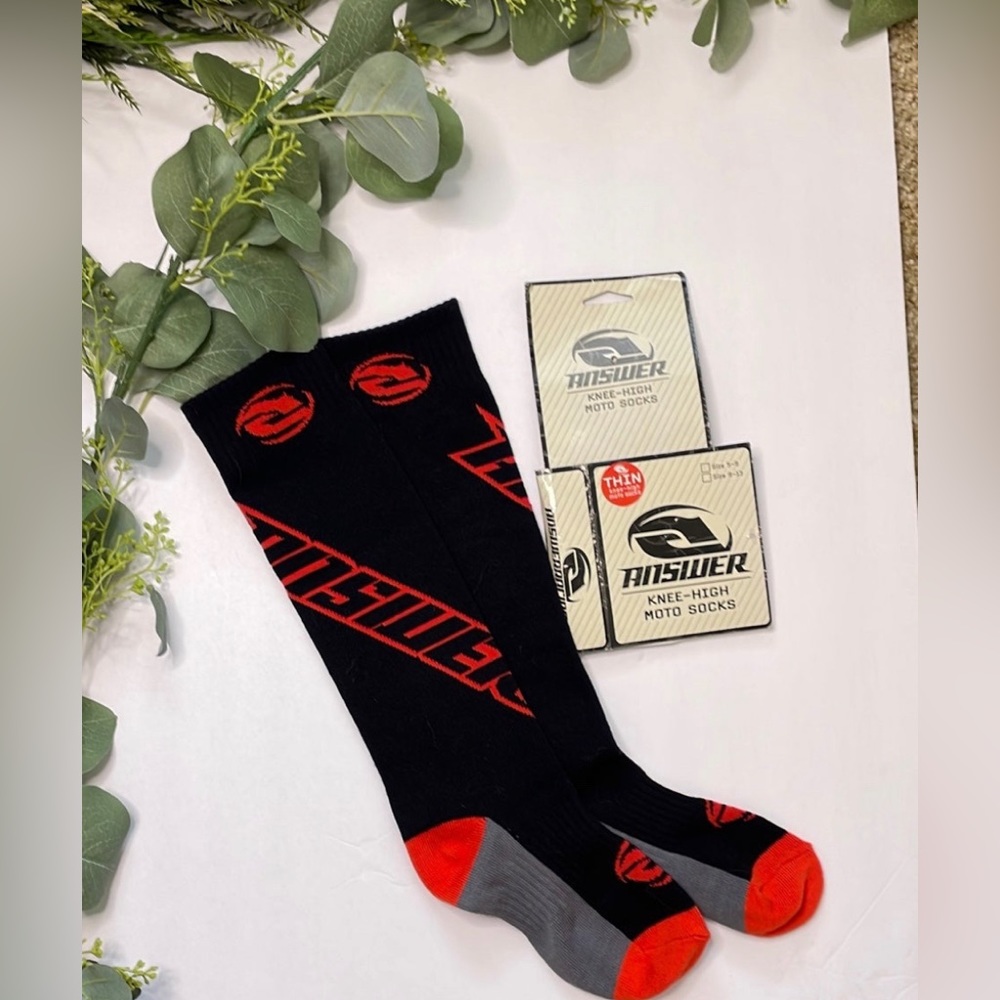 Knee High Answerracing Moto Socks